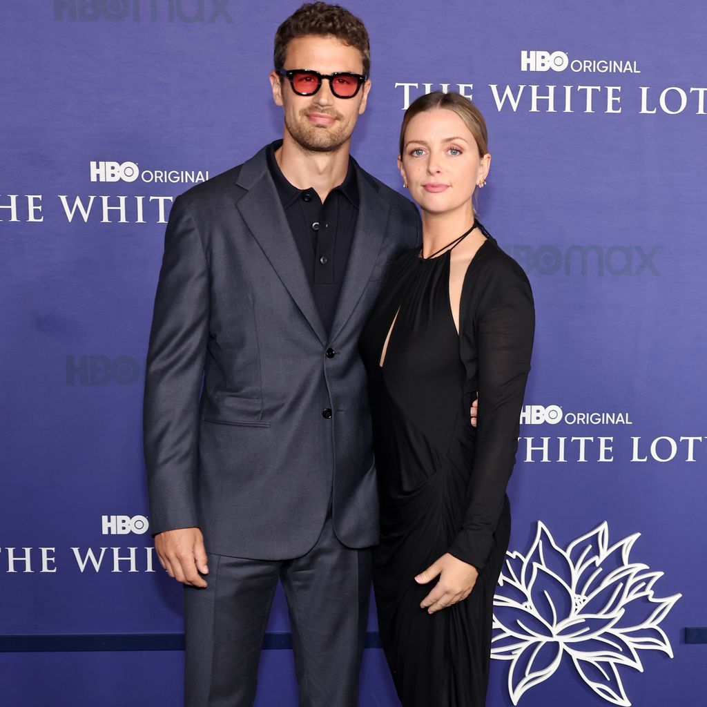 Theo James und seine Frau Ruth Kearney, Oktober 2022