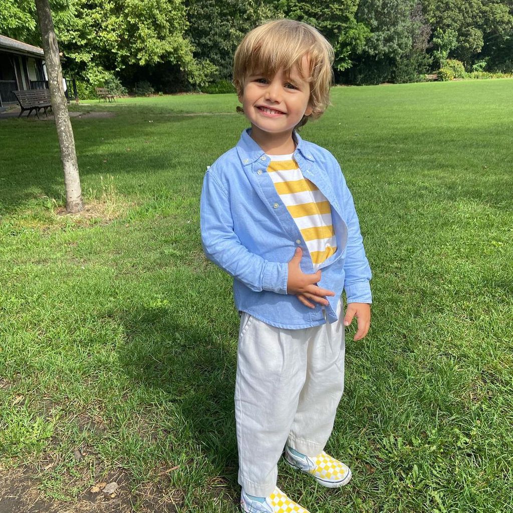 Theodore Matthews, Vogue Williams und Spencer Matthews' Sohn