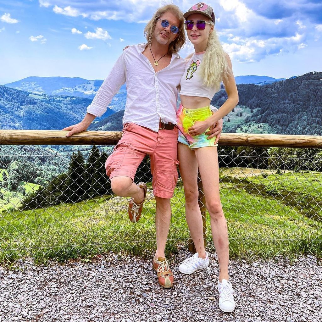 Theresia Fischer mit ihrem Freund Stefan im Juni 2023