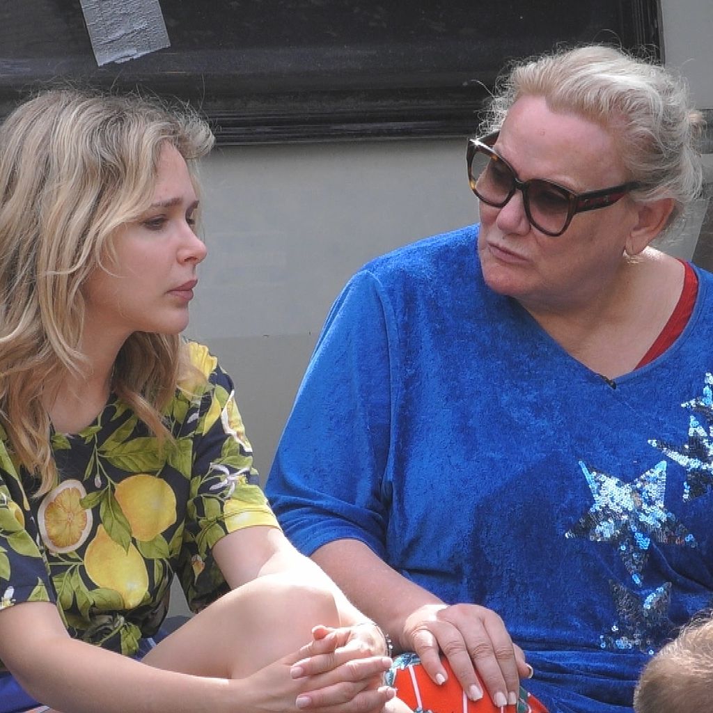 Theresia Fischer und Lilo von Kiesenwetter bei "Promi Big Brother" 2019
