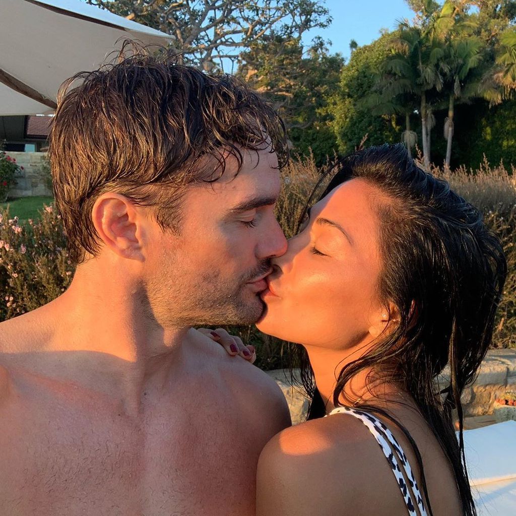 Thom Evans und Nicole Scherzinger im November 2020