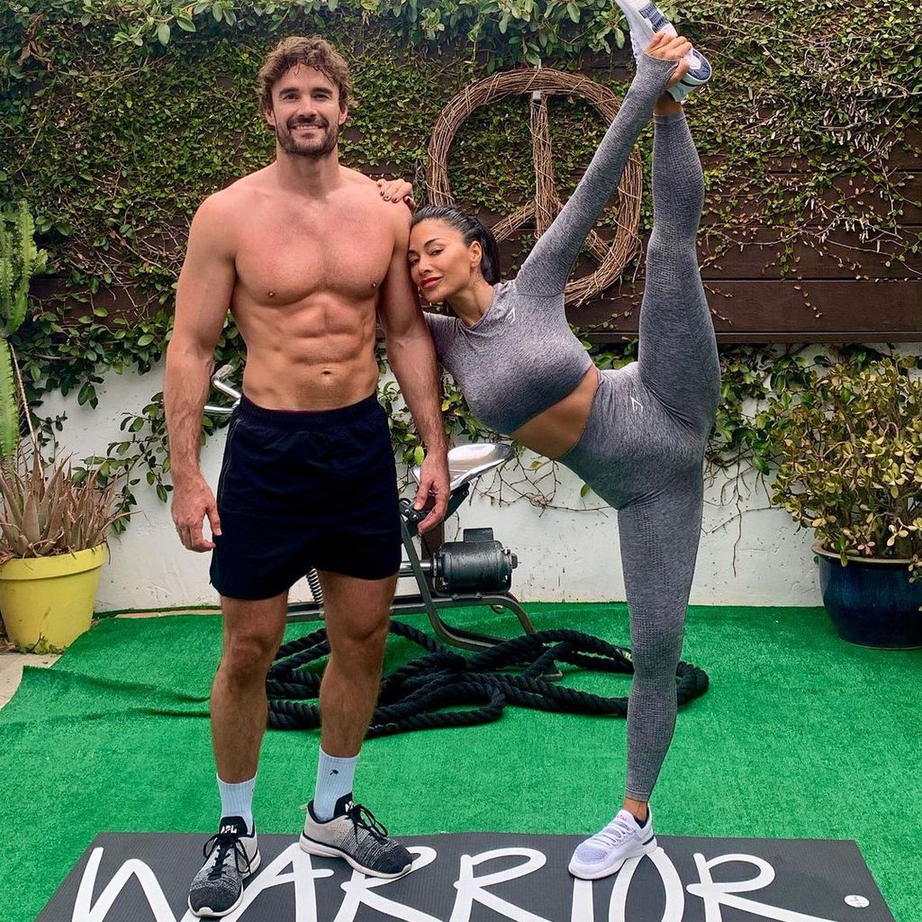 Thom Evans und Nicole Scherzinger im Oktober 2020
