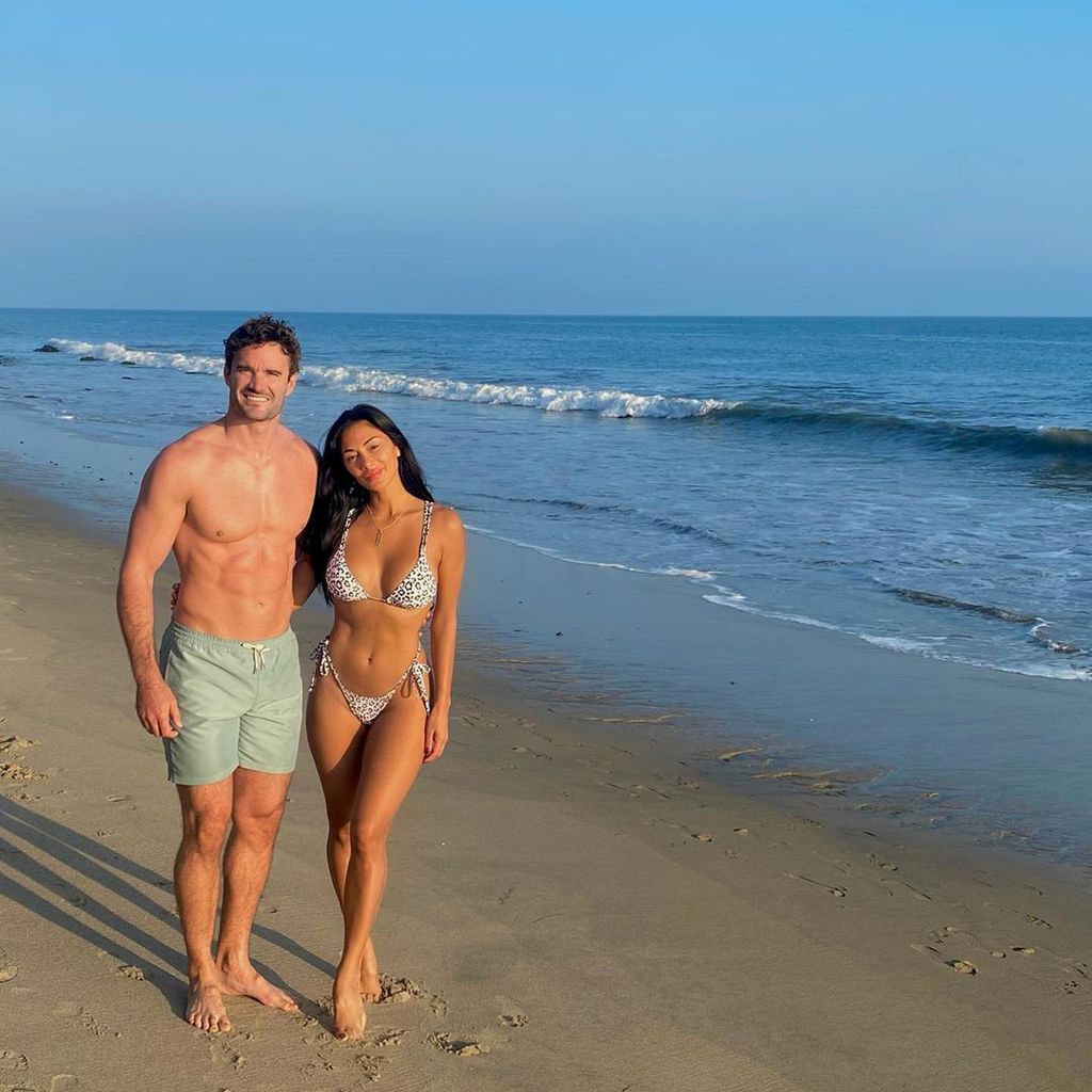 Thom Evans und Nicole Scherzinger im November 2020