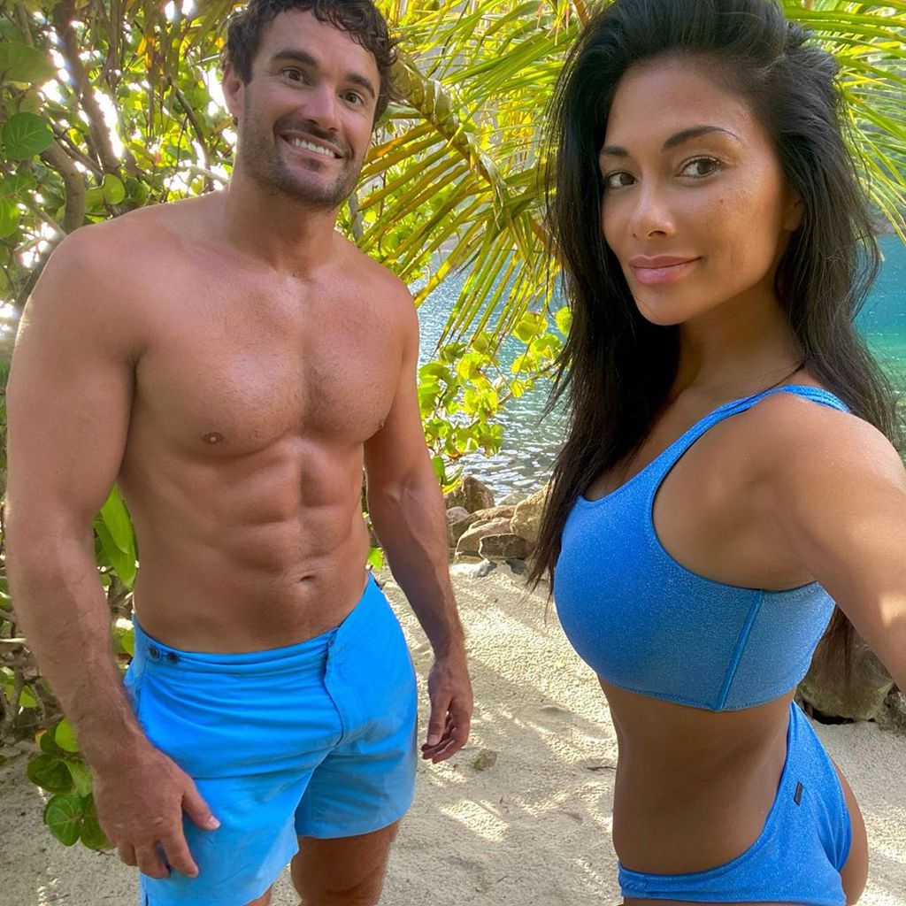 Thom Evans und Nicole Scherzinger im August 2020