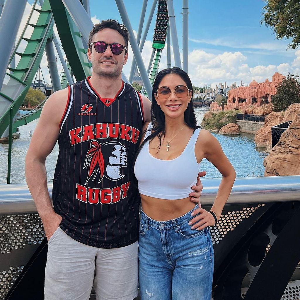 Thom Evans und Sängerin Nicole Scherzinger