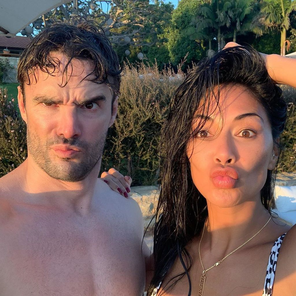 Thom Evans und Nicole Scherzinger im November 2020