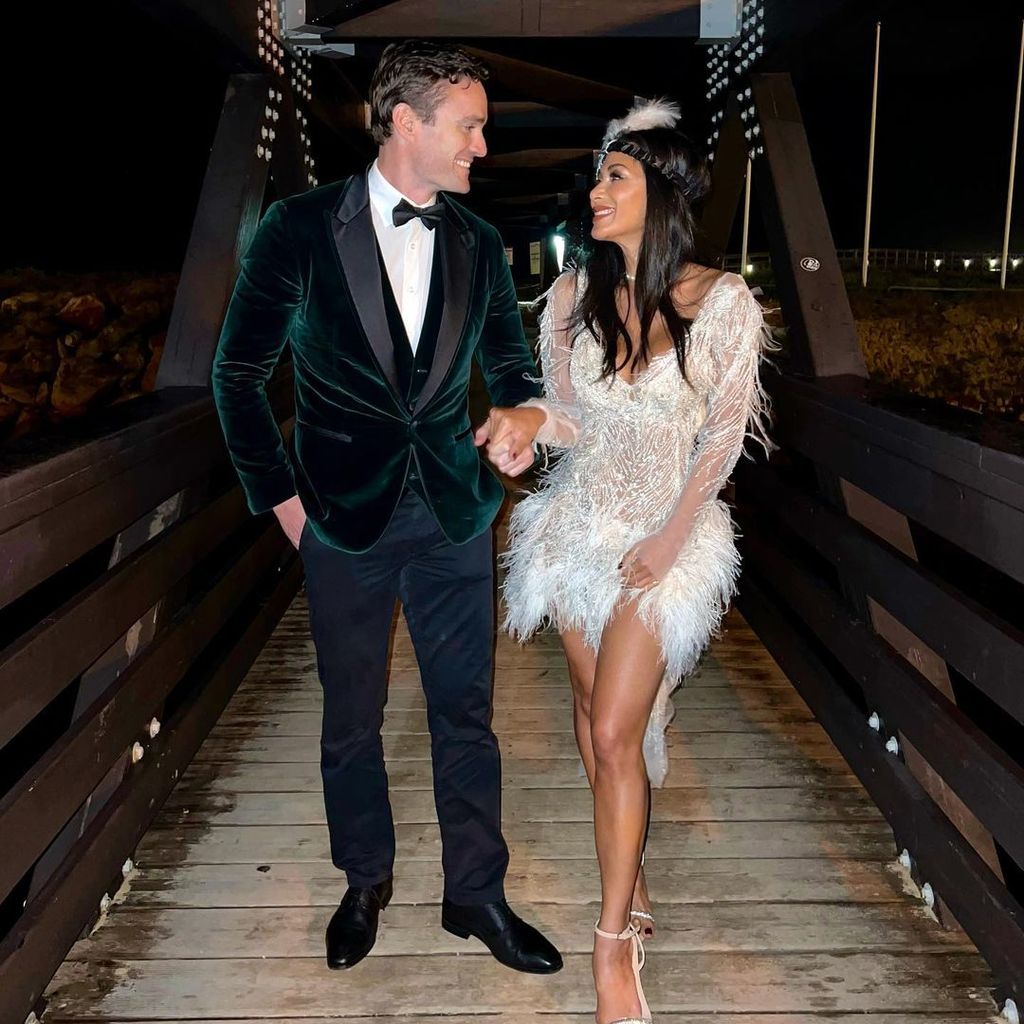 Thom Evans und Nicole Scherzinger an Silvester 2022/2023