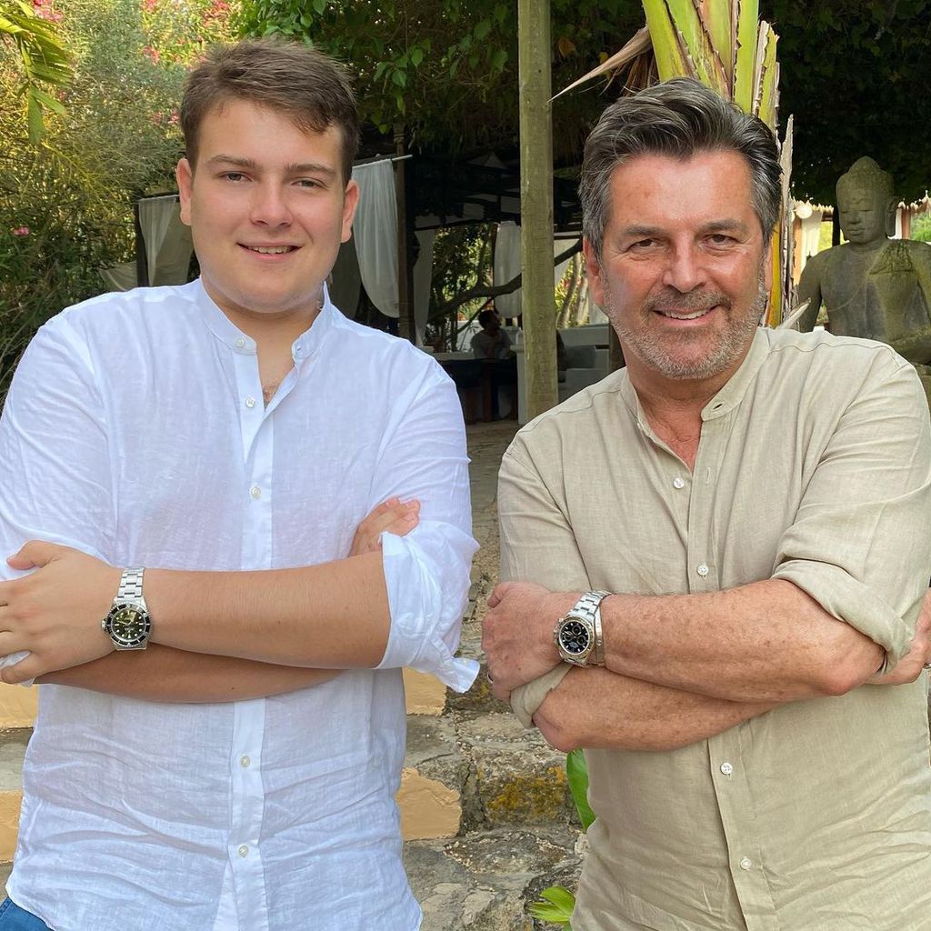 Thomas Anders (r.) mit seinem Sohn Alexander