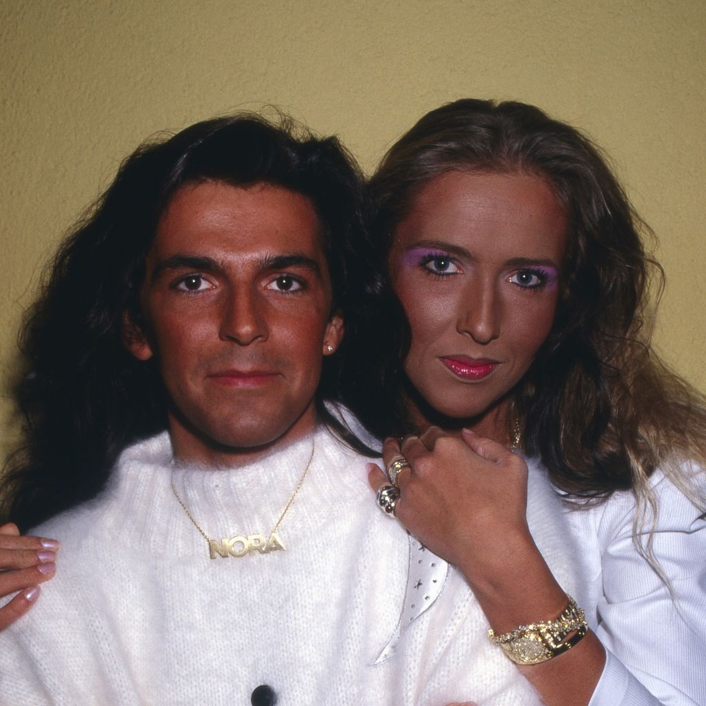 Thomas Anders und seine Ex-Frau Nora, 1987