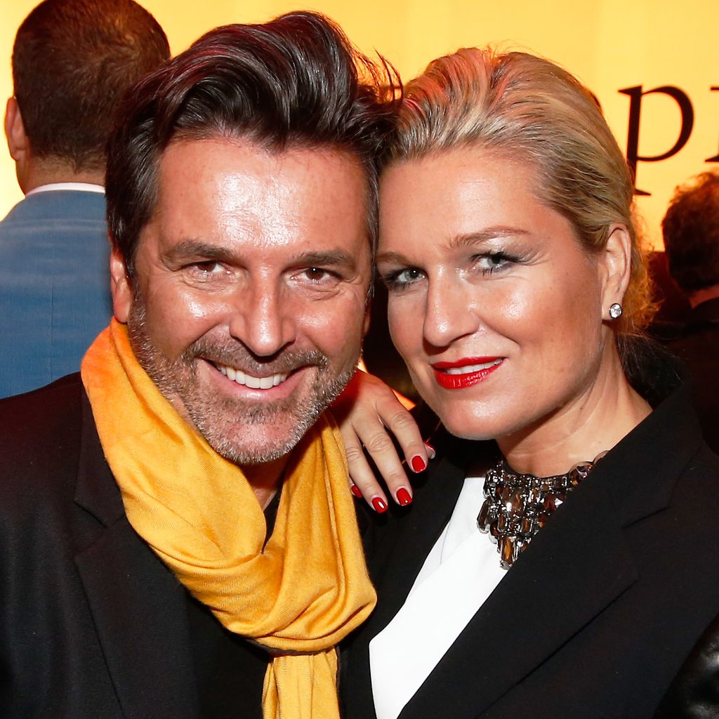 Sänger Thomas Anders und seine Ehefrau Claudia