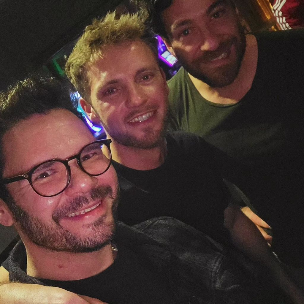Thomas Drechsel, Niklas Osterloh und Patrick Fernandez im Januar 2024