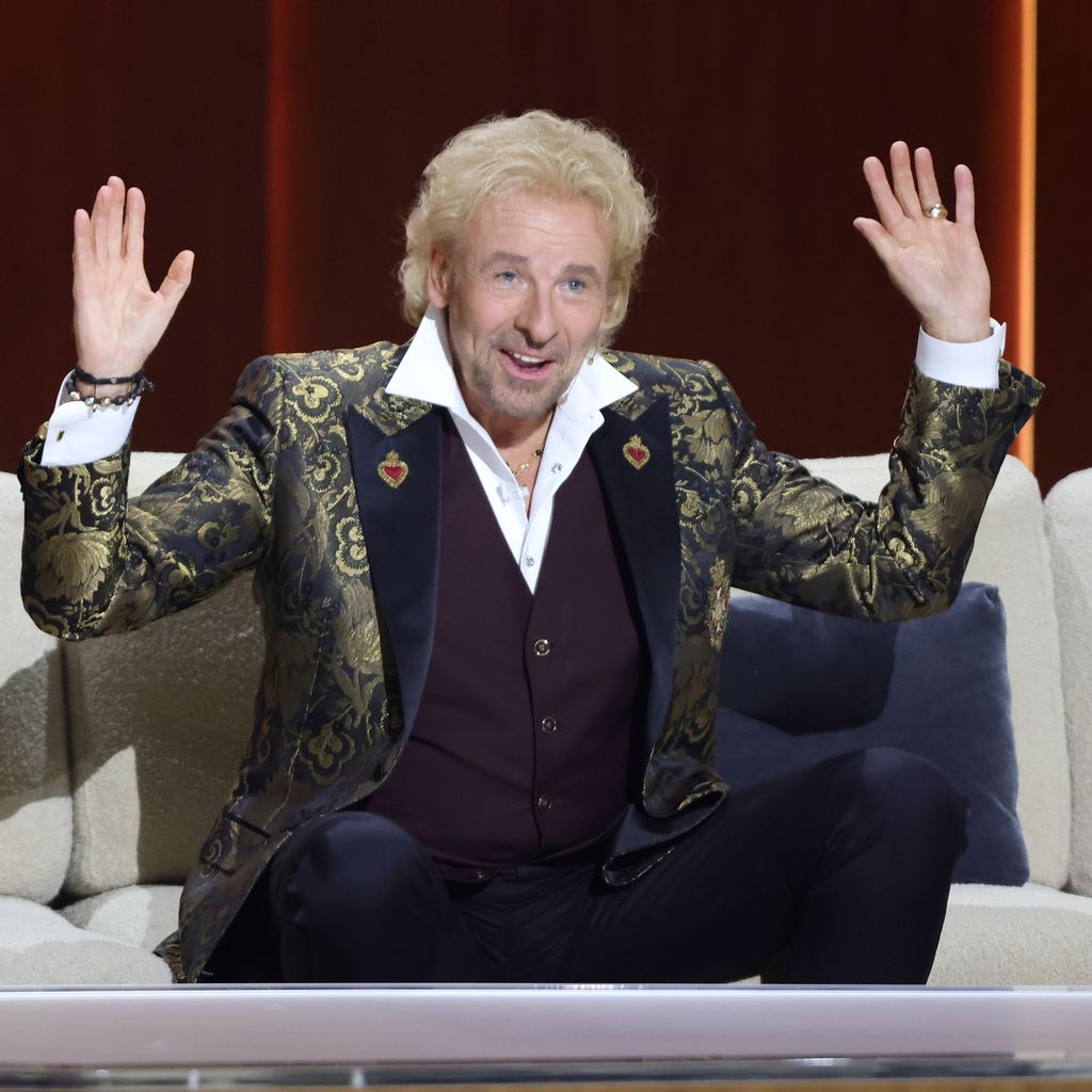 Thomas Gottschalk bei "Wetten, dass...?" im November 2021
