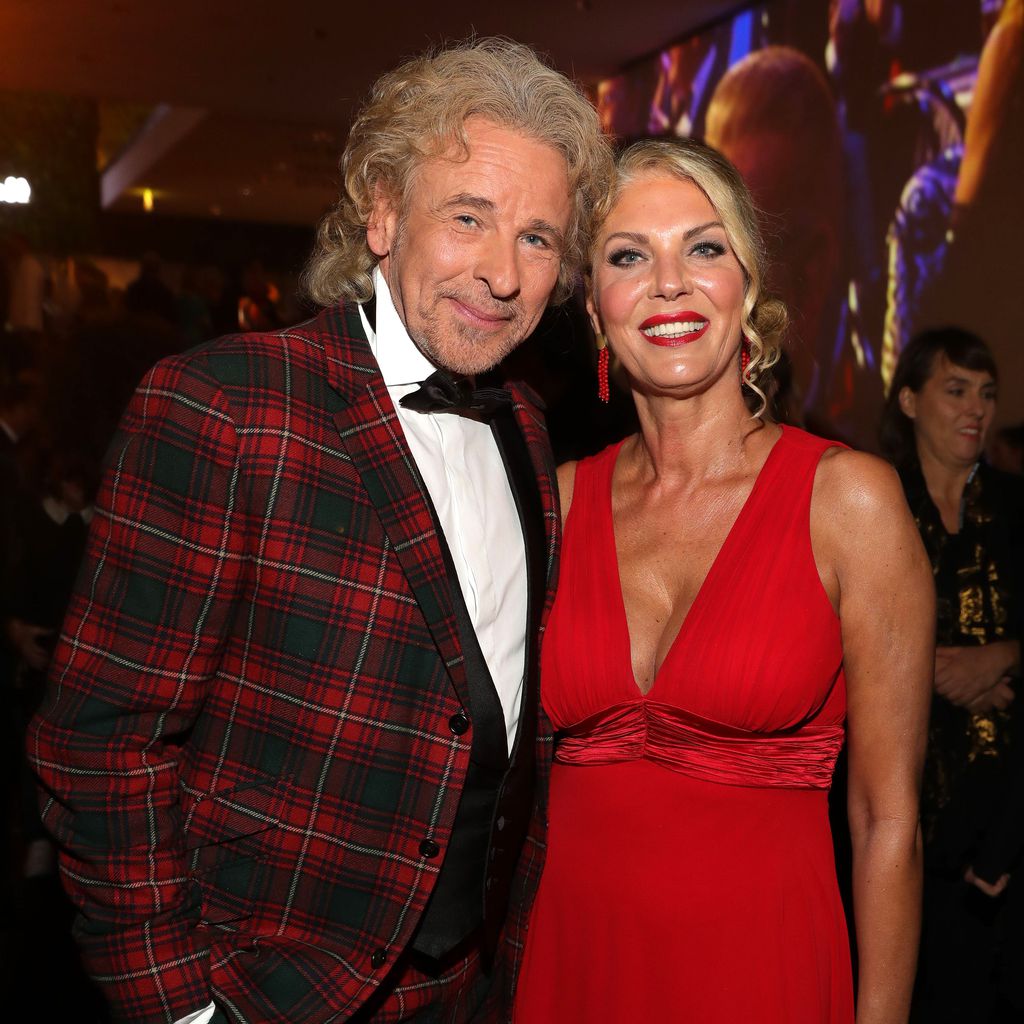 Thomas Gottschalk mit seiner Partnerin Karina Mroß