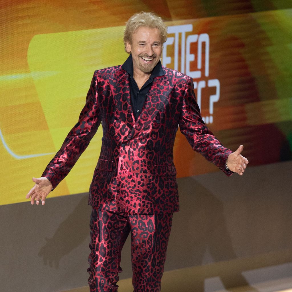 Thomas Gottschalk bei "Wetten, dass...?" im November 2022
