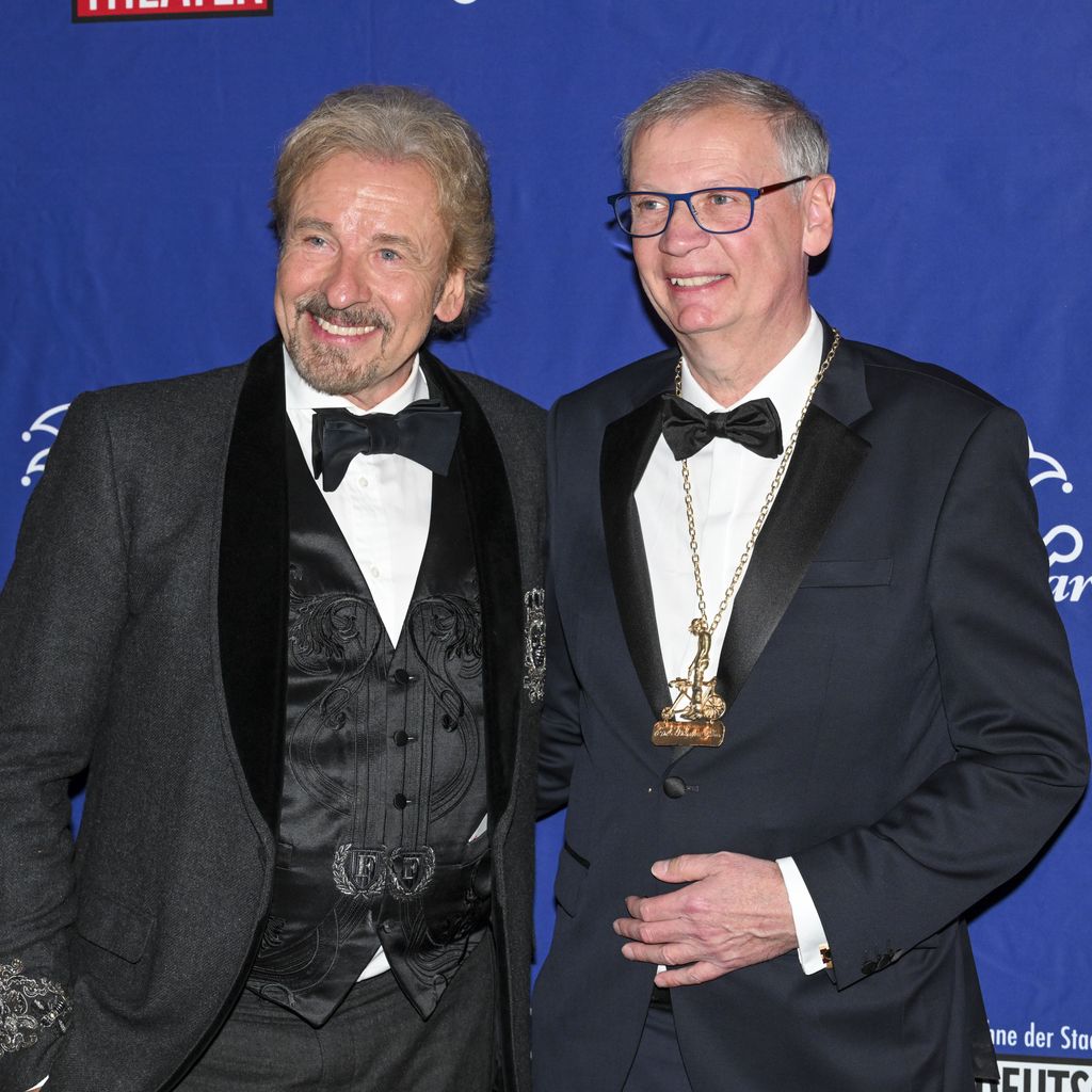 Thomas Gottschalk und Günther Jauch, Februar 2025