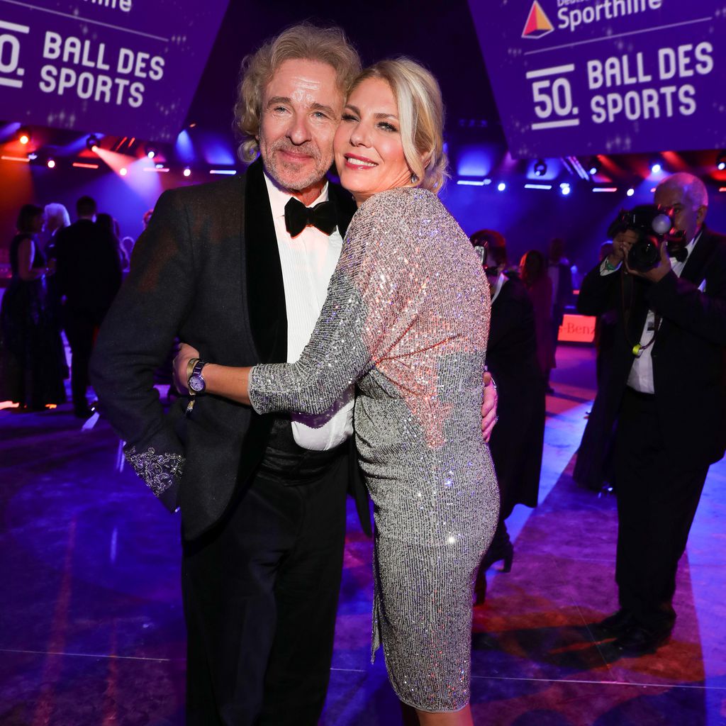 Thomas Gottschalk und Karina Mroß im Februar 2020