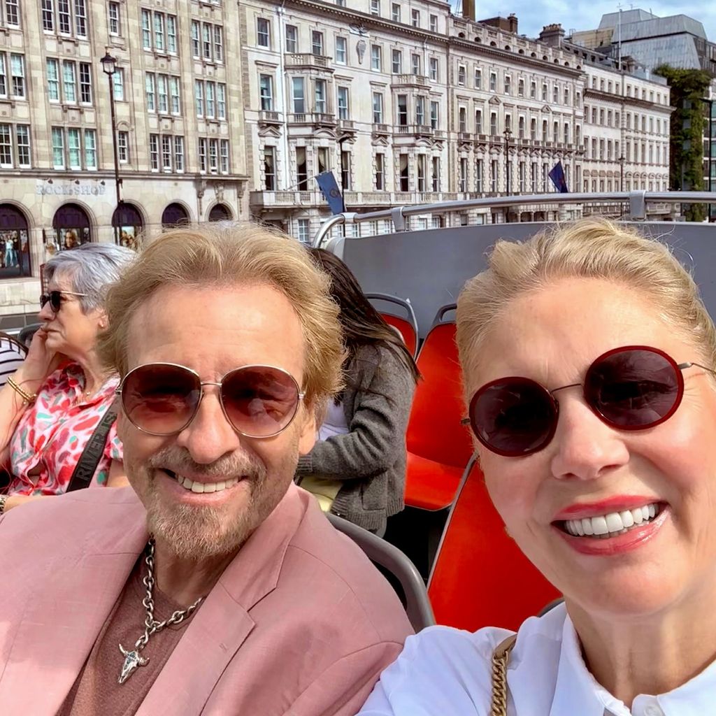 Thomas Gottschalk und Karina Mroß in London, August 2025