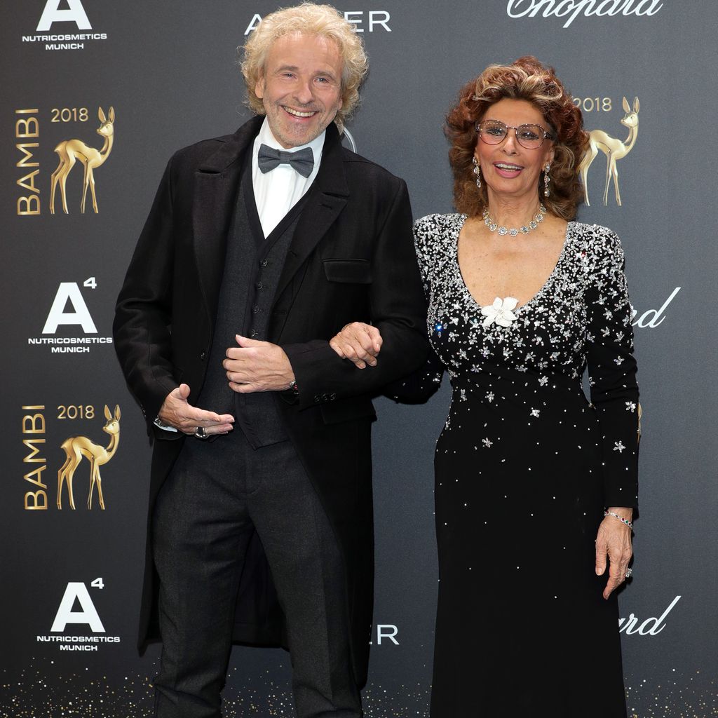 Thomas Gottschalk und Sophia Loren