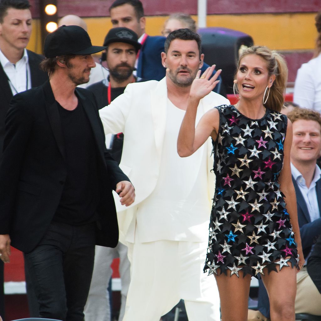 Thomas Hayo, Michael Michalsky und Heidi Klum