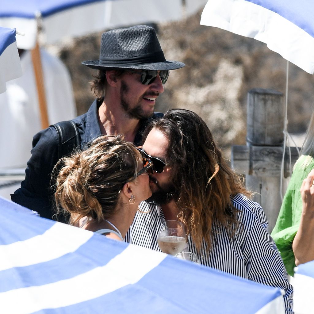 Thomas Hayo, Heidi Klum und Tom Kaulitz auf Capri