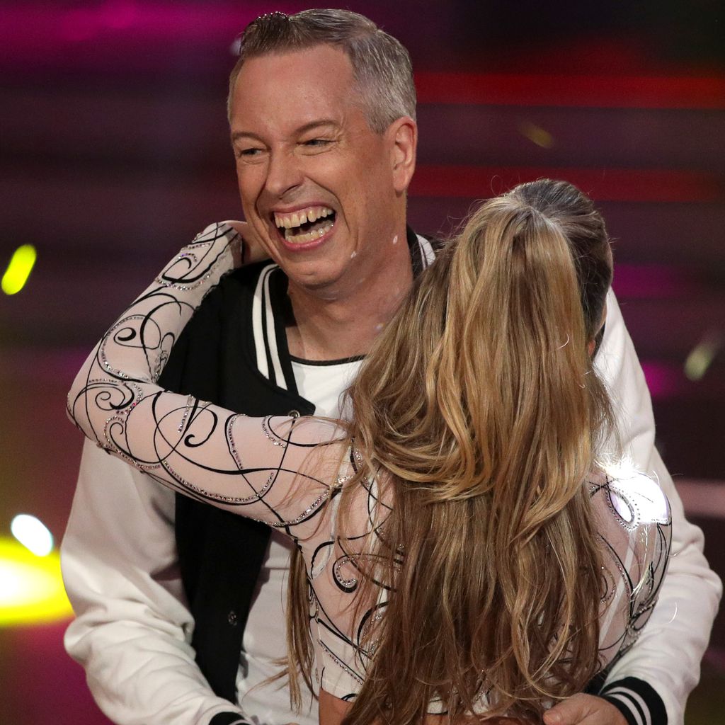 Thomas Hermanns zusammen mit Tanzpartnerin Regina Luca bei "Let's Dance"