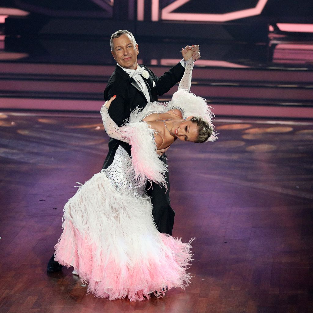 Thomas Hermanns und Regina Luca bei "Let's Dance" 2018