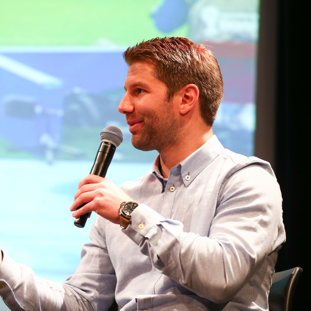Thomas Hitzlsperger beim "11 Freunde Jahresrückblick" 2014