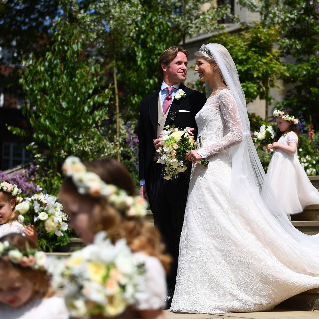 Thomas Kingston und Lady Gabriella Windsor an ihrem Hochzeitstag