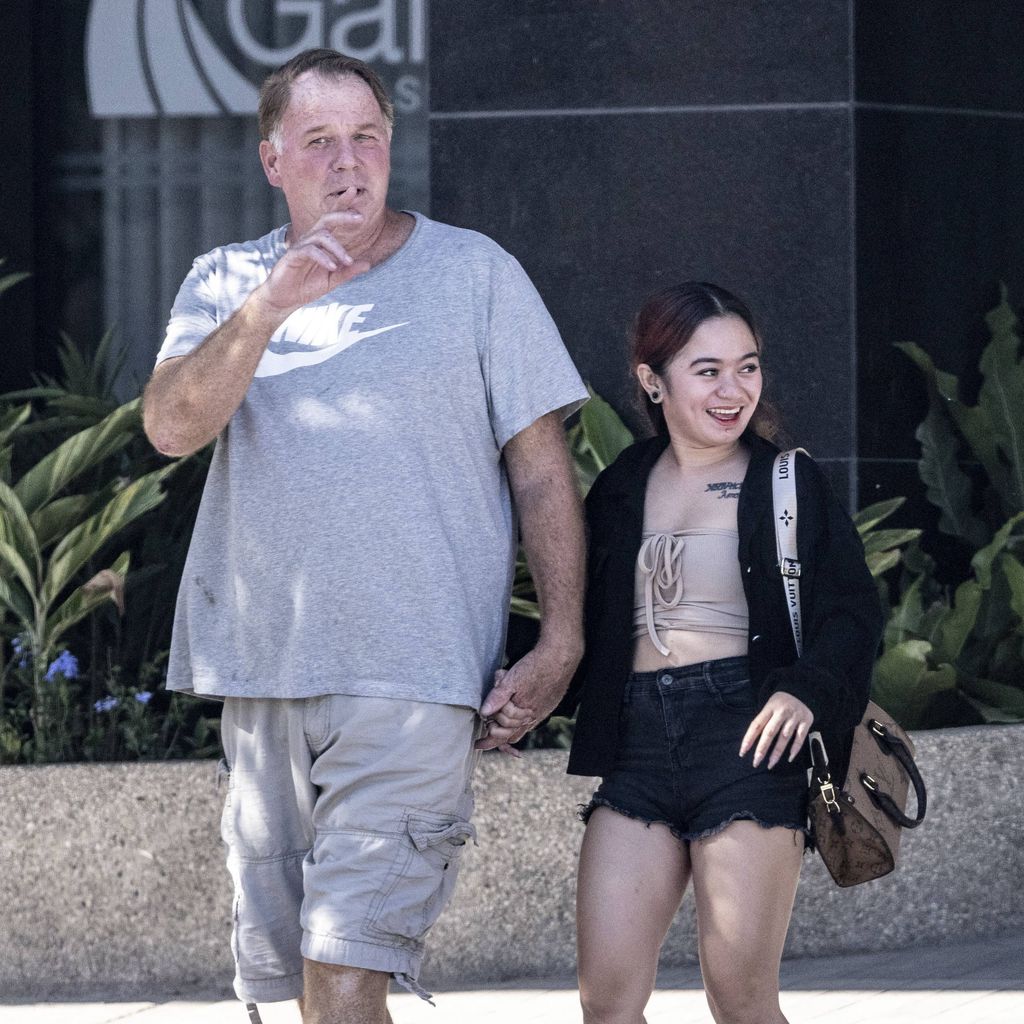 Thomas Markle Jr. mit Unbekannter im Mai 2025