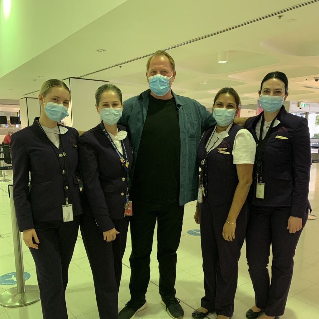Thomas Markle Jr. am Flughafen in Australien
