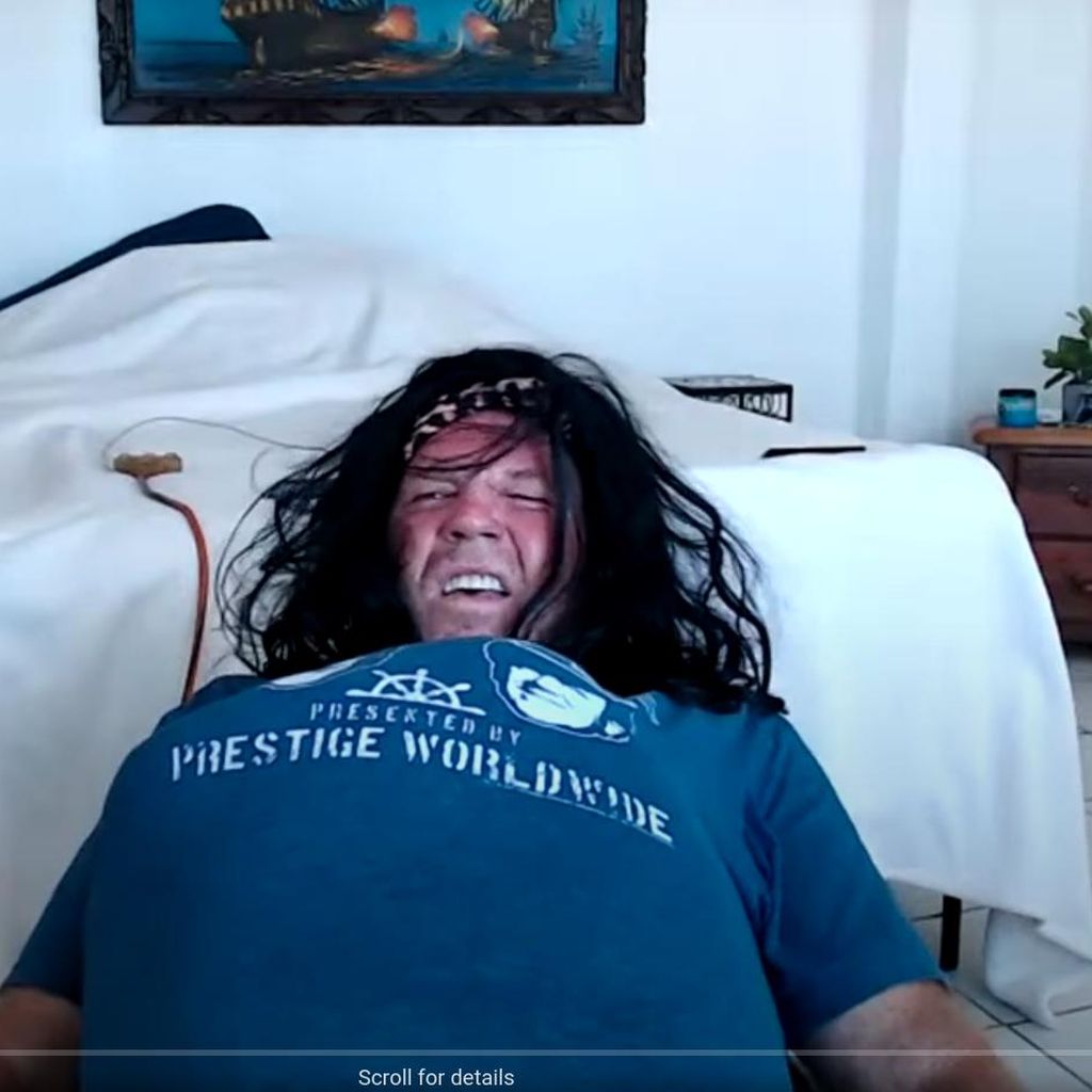 Thomas Markle Jr. in einem YouTube-Clip, April 2024