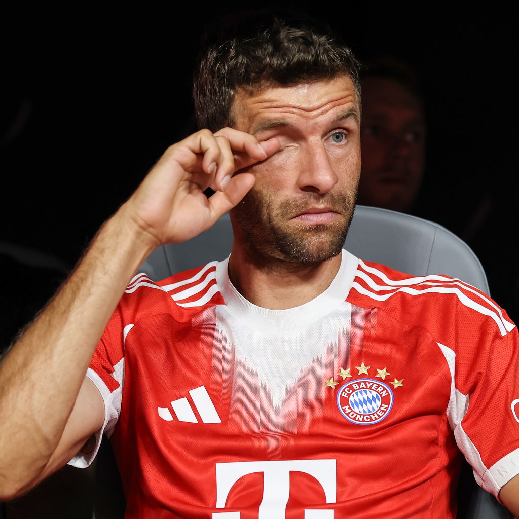 Thomas Müller bei seinem finalen Spiel für den FC Bayern München