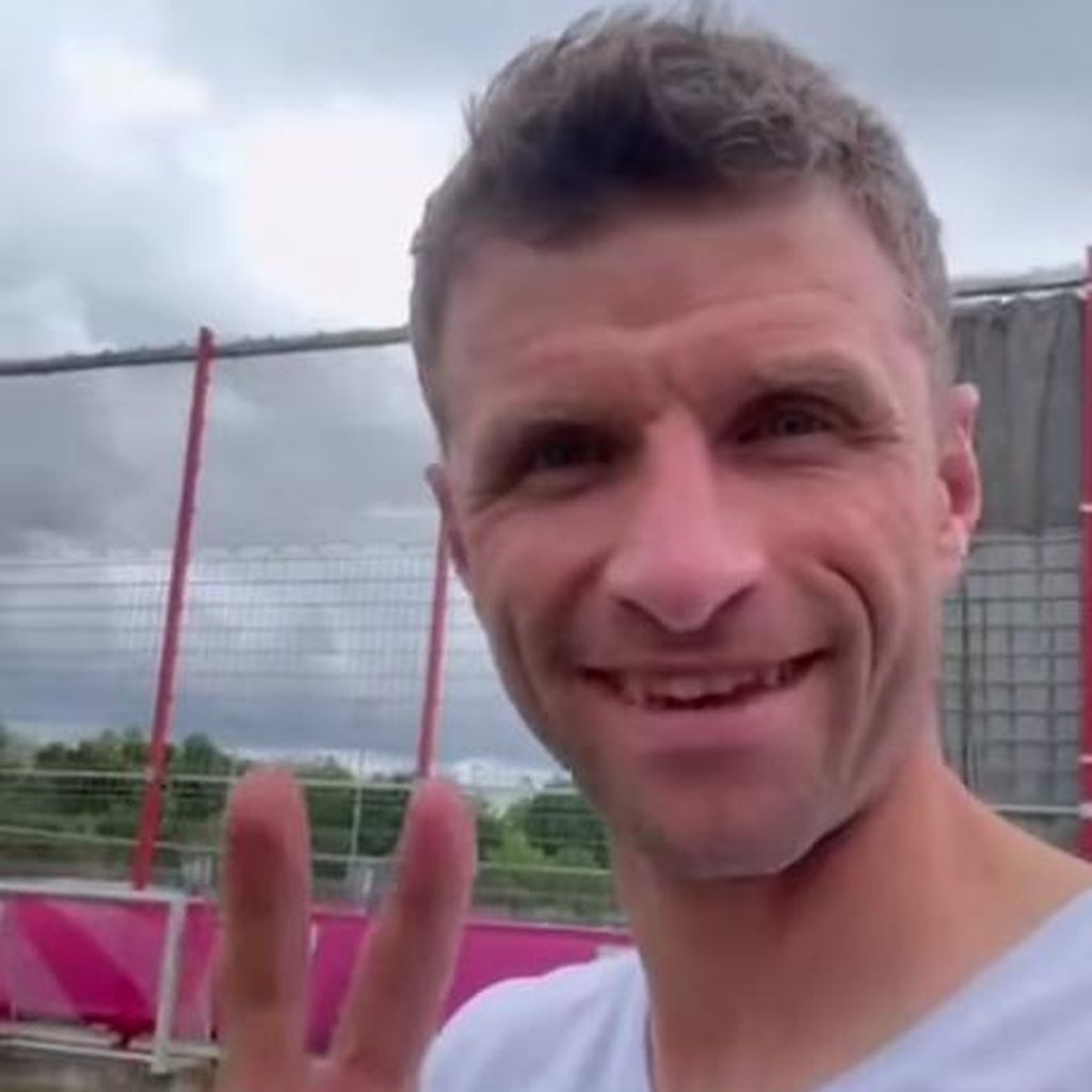 Thomas Müller in seinem Abschiedsvideo