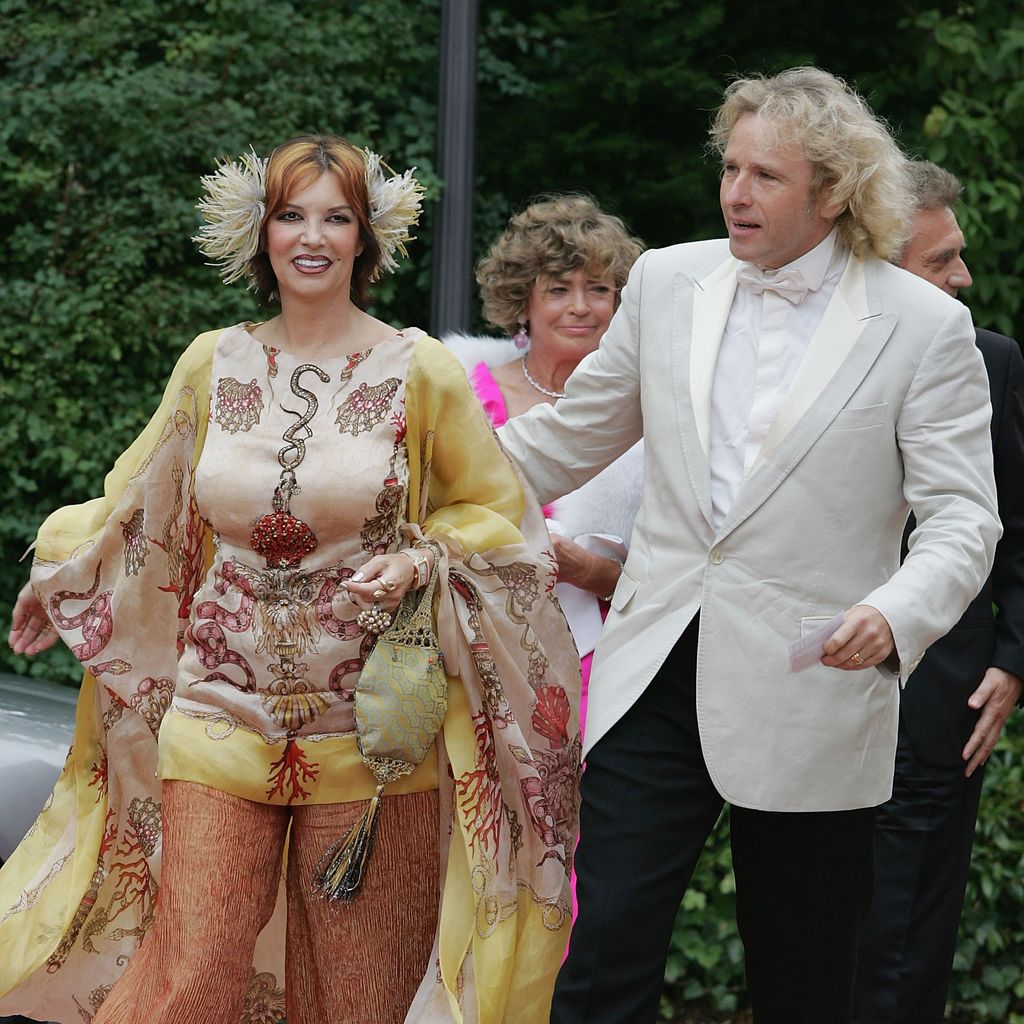 TV-Star Thomas Gottschalk und seine Ex-Frau Thea Gottschalk im Juli 2005