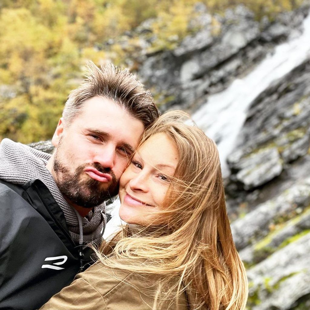 Thore und Jana Schölermann in Norwegen