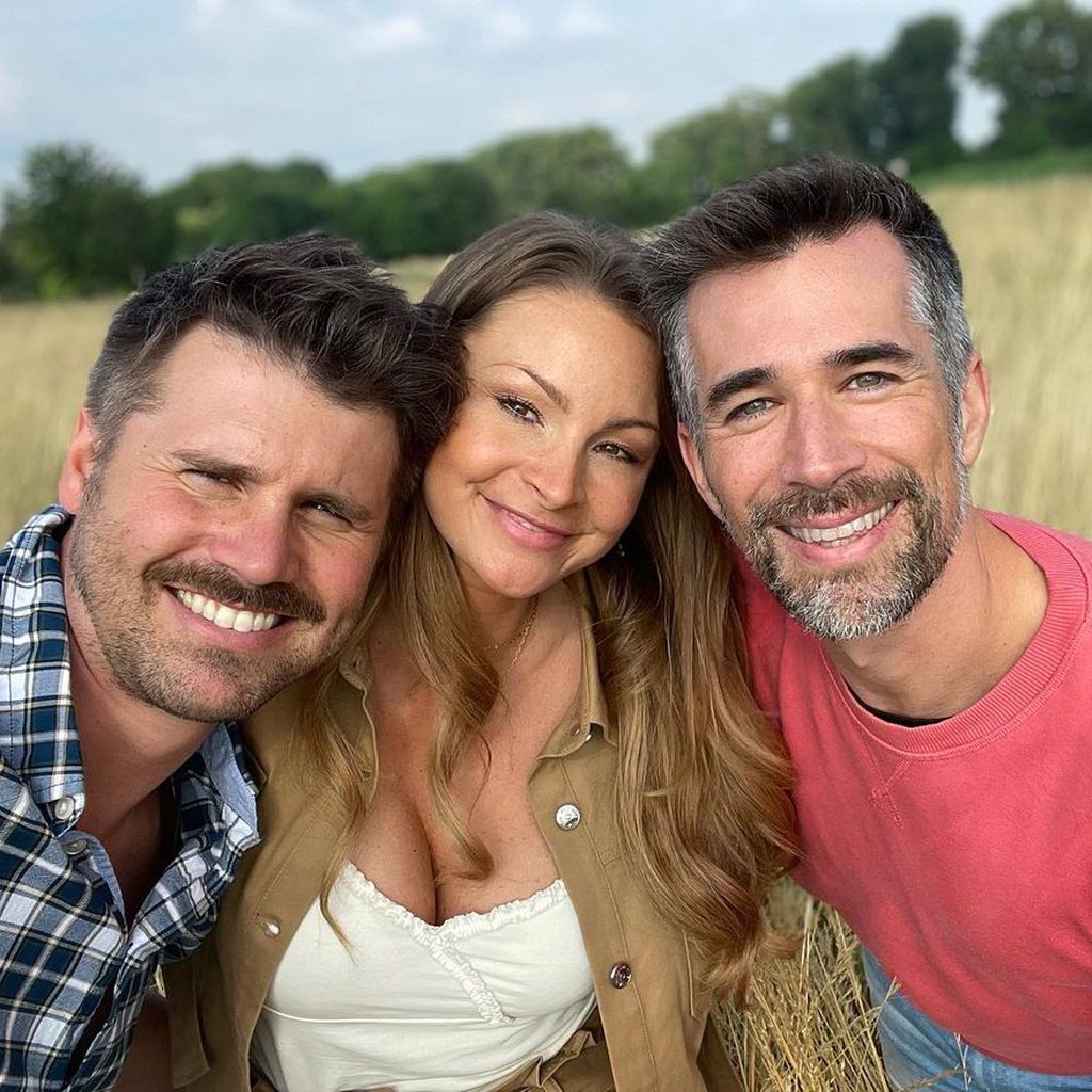 Thore Schölermann, Jana Schölermann und Jo Weil im Juli 2021