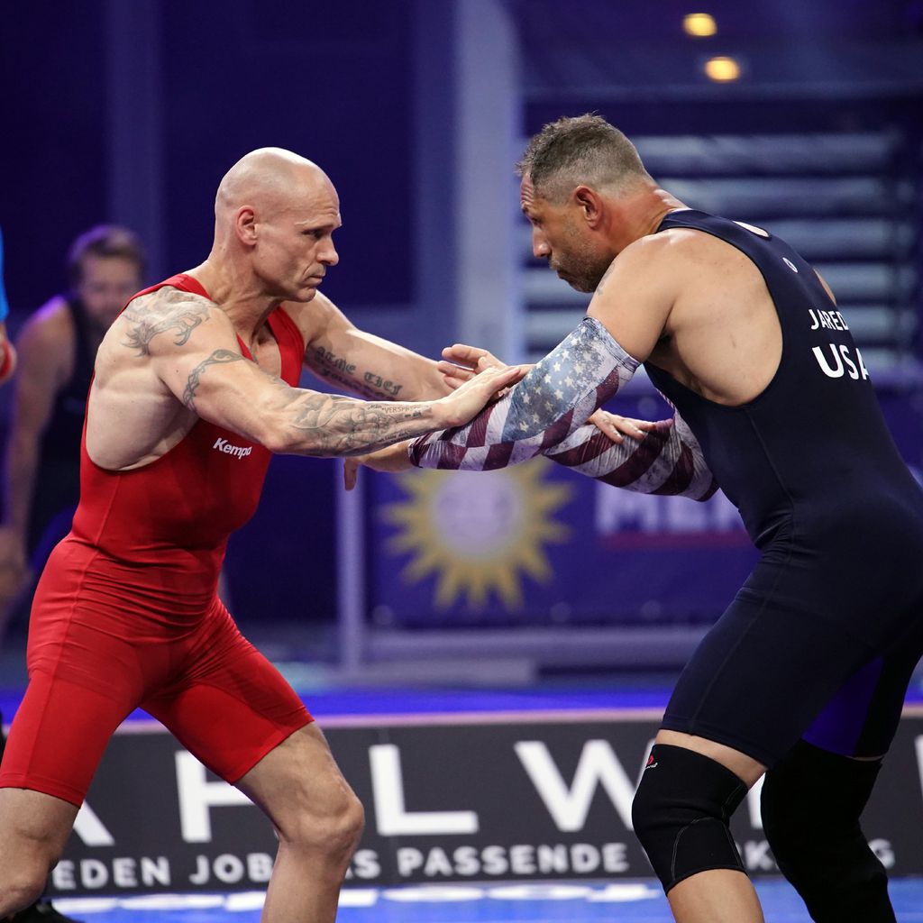 Thorsten Legat und Evil Jared bei den RTL Sommerspielen