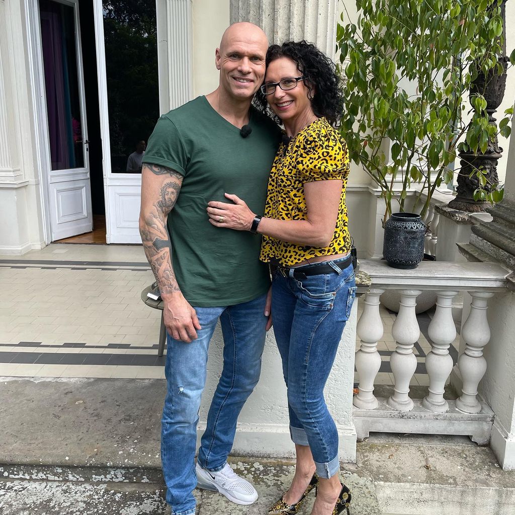 Thorsten Legat, Ex-Fußballer, mit seiner Frau Alexandra