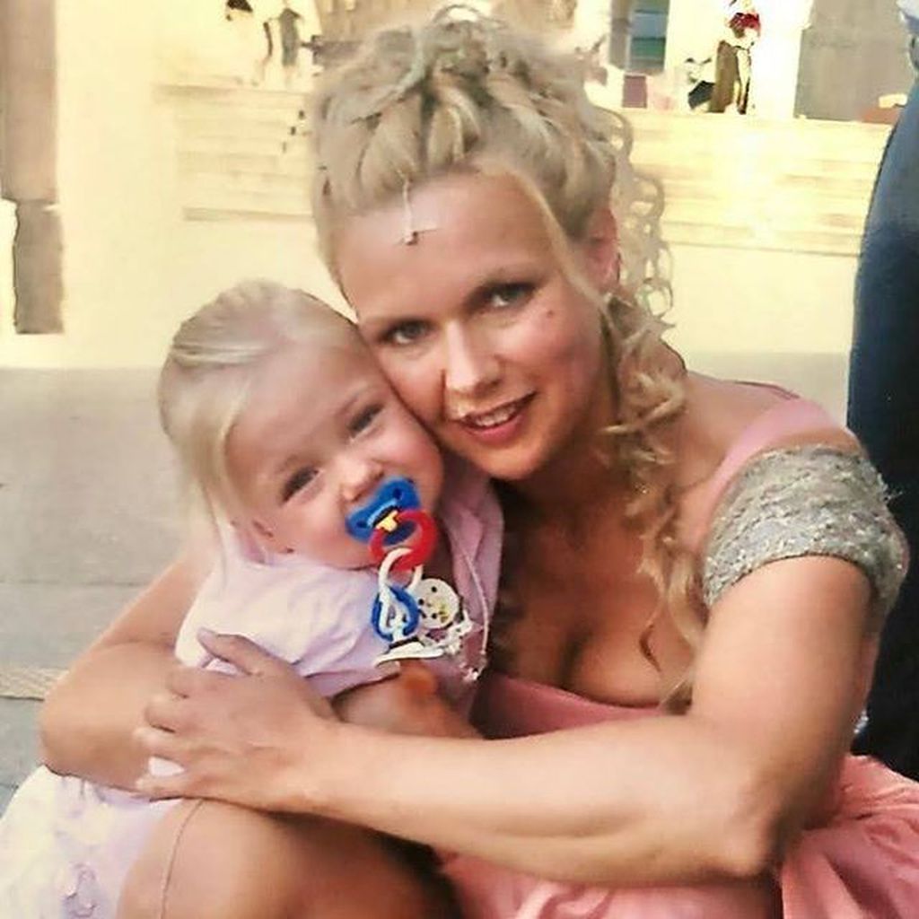 Throwback-Bild von Veronica Ferres und ihrer Tochter Lilly