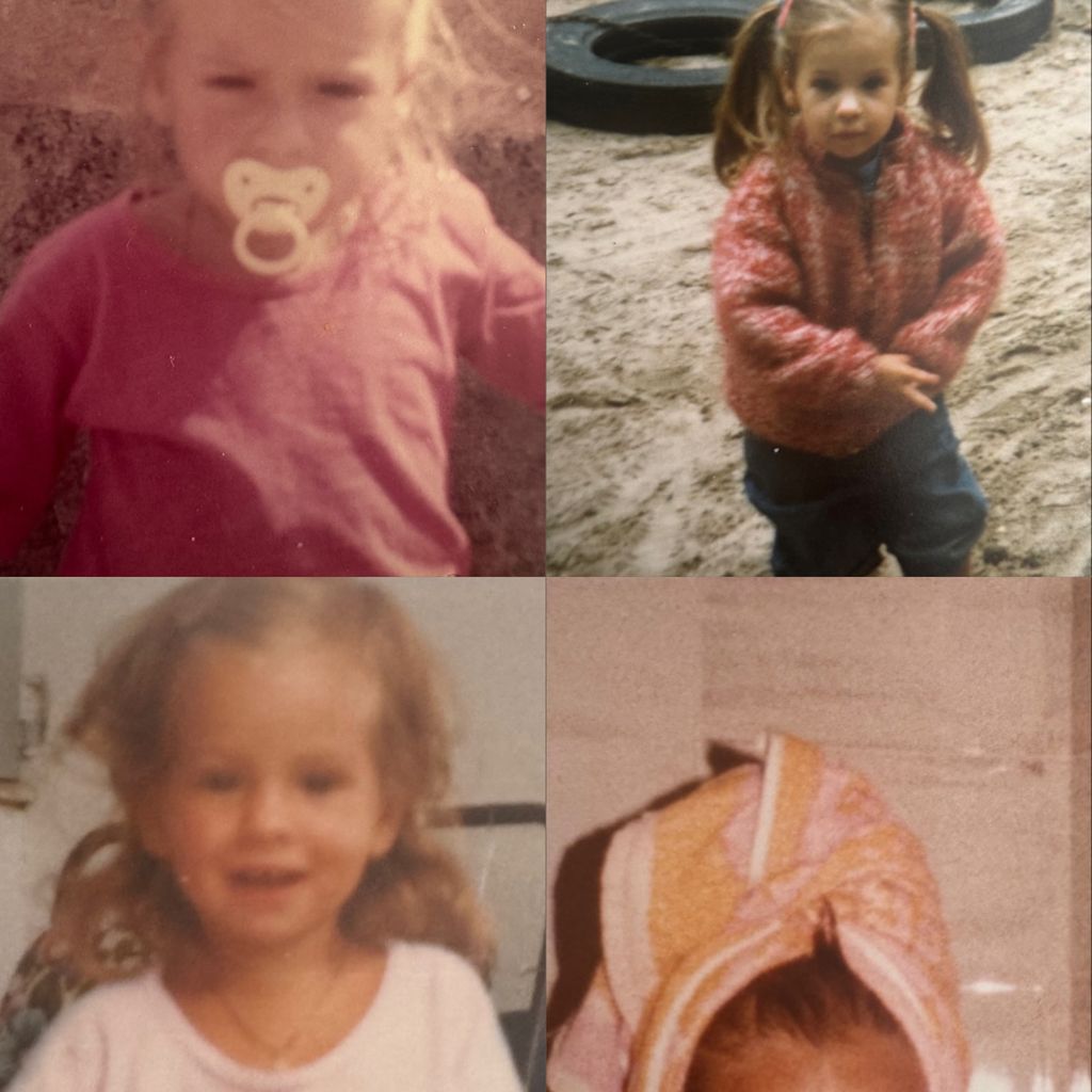 Throwback-Collage von Anna-Maria Ferchichi
