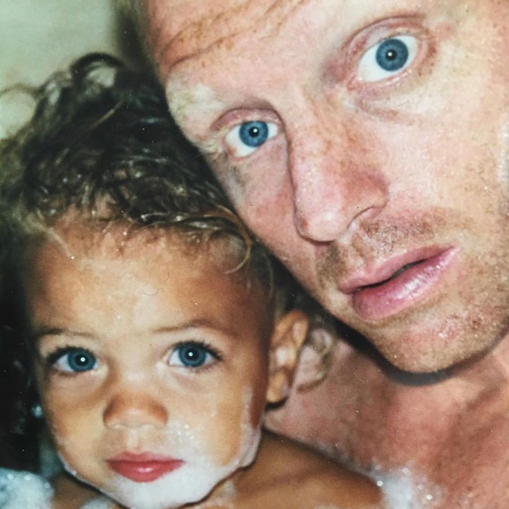 Throwback-Foto von Elias und Boris Becker