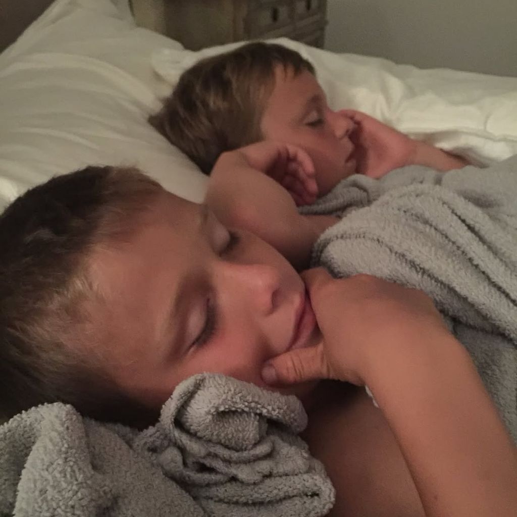 Throwback-Foto von Patrick Dempseys Zwillingen anlässlich ihres Geburtstags.