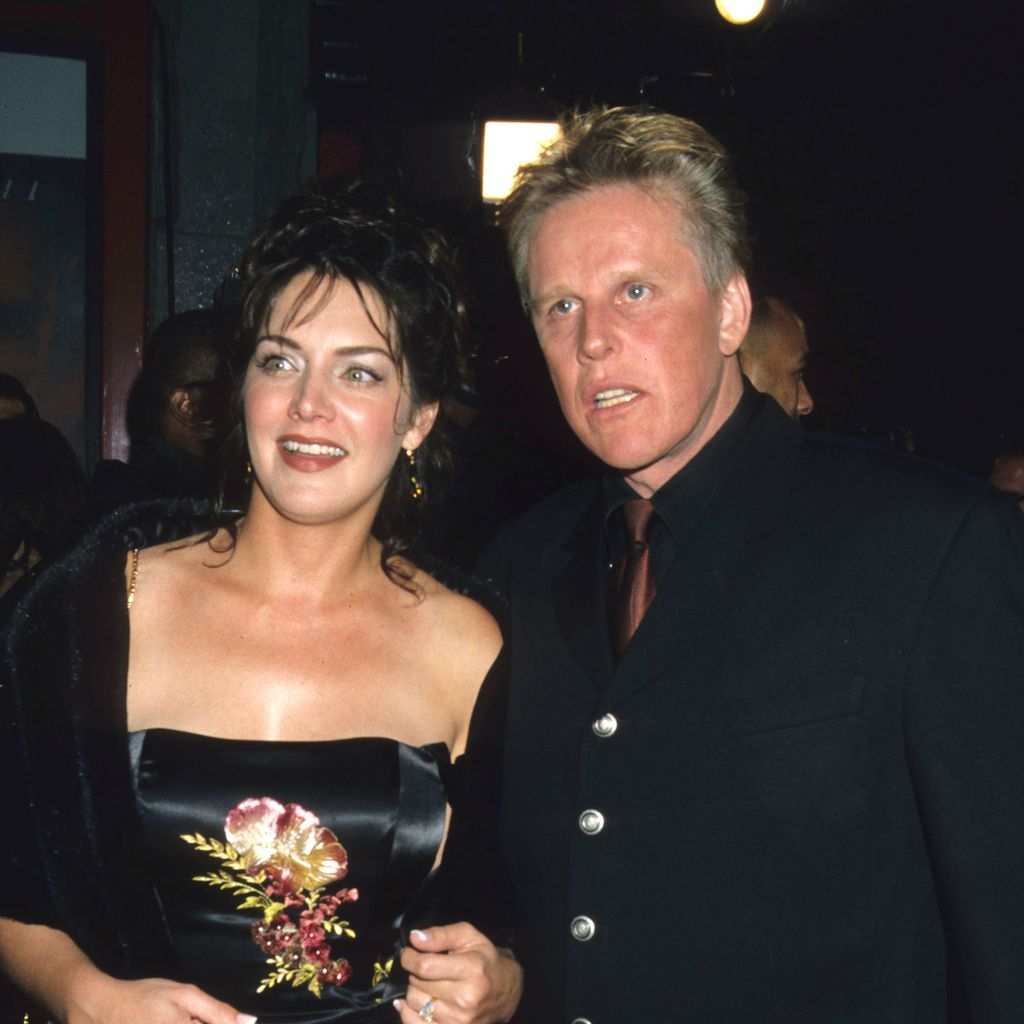 Tiani Warden und Gary Busey bei der Premiere von "Soldier", 1998