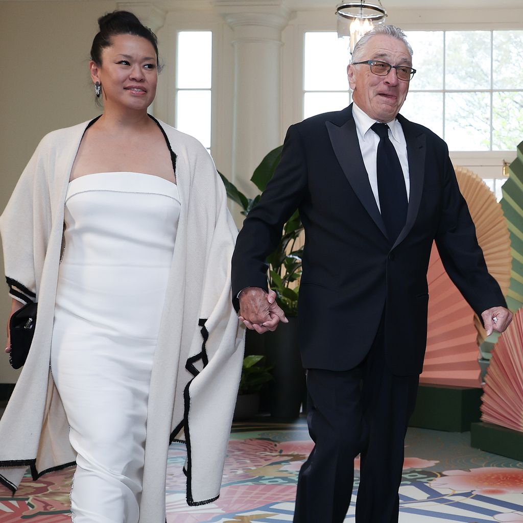 Tiffany Chen und Robert De Niro im Weißen Haus im April 2024