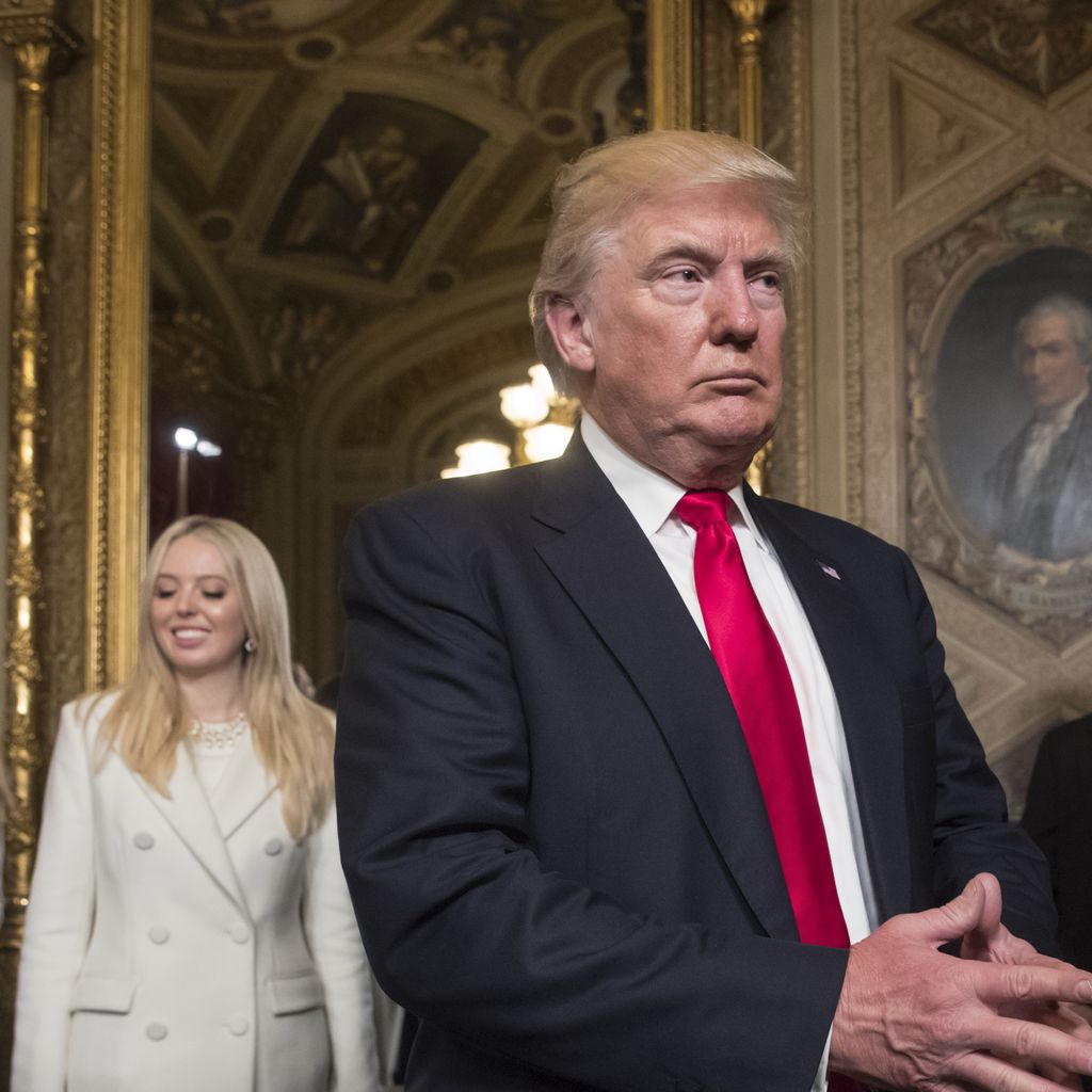Tiffany Trump und Donald Trump