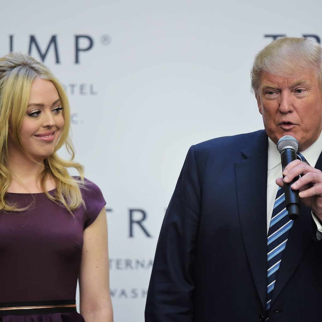 Tiffany und Donald Trump