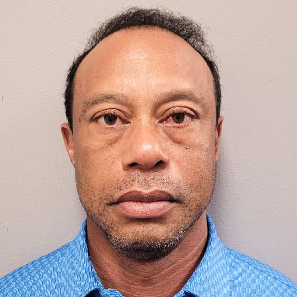 Mugshot von Tiger Woods, 27. März 2026