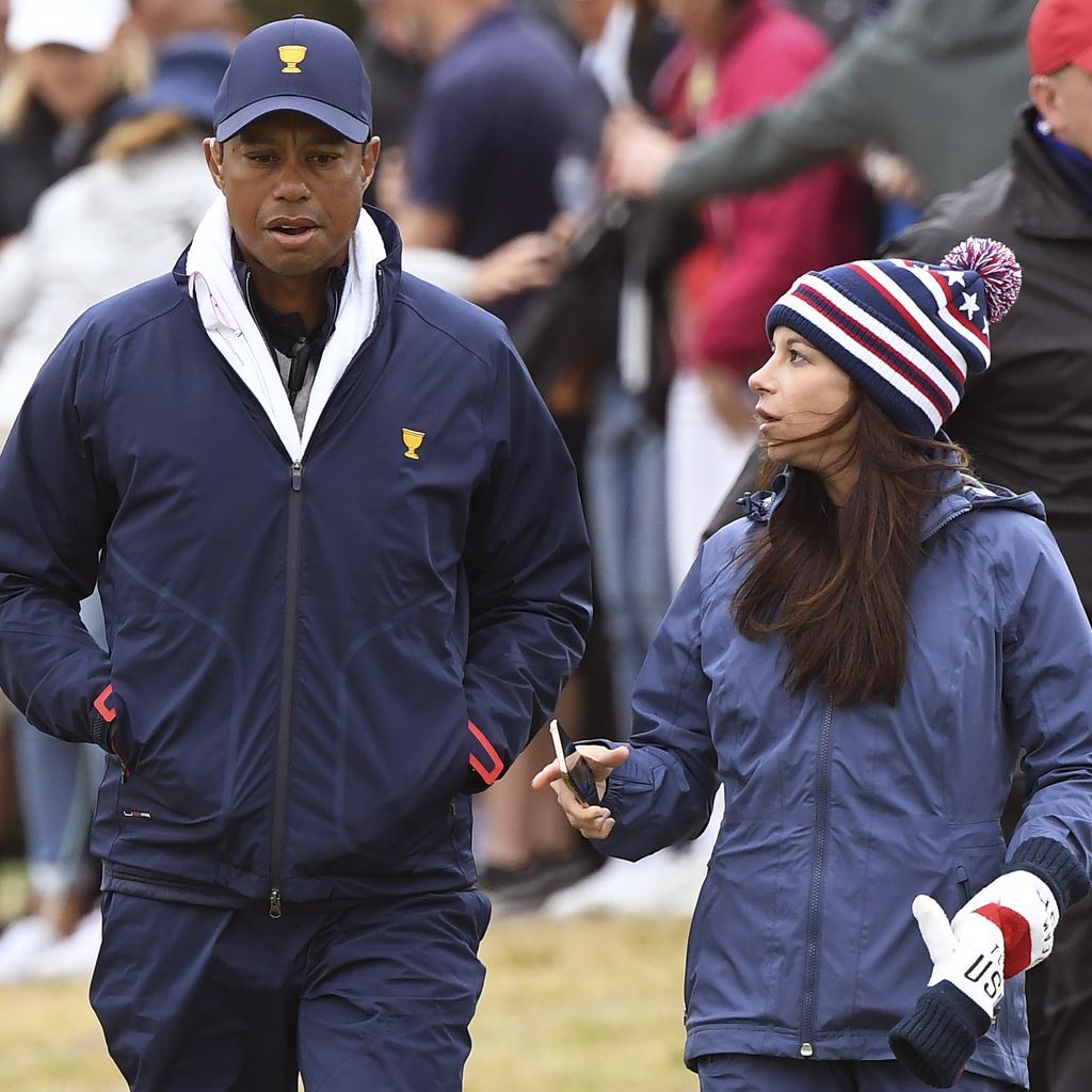 Tiger Woods und Erica Herman im Dezember 2019