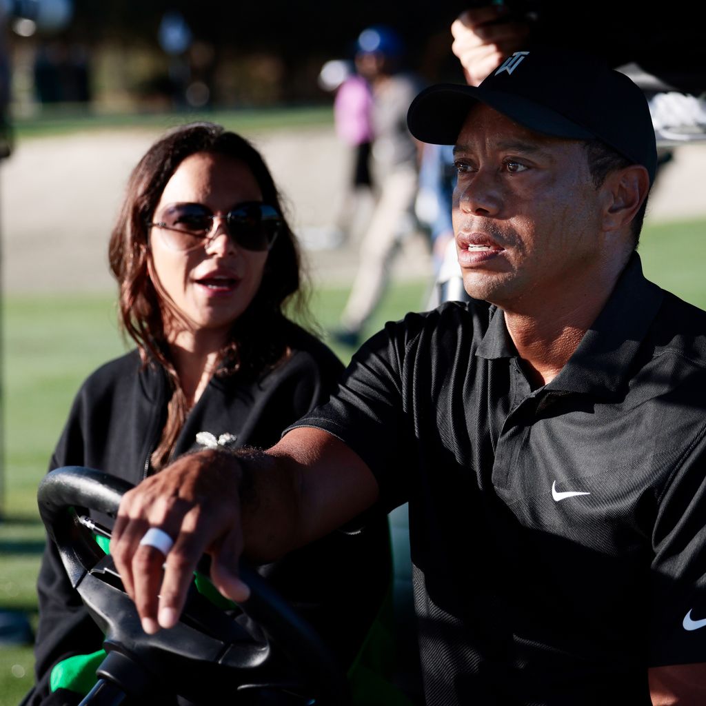 Tiger Woods und Erica Herman, Dezember 2021