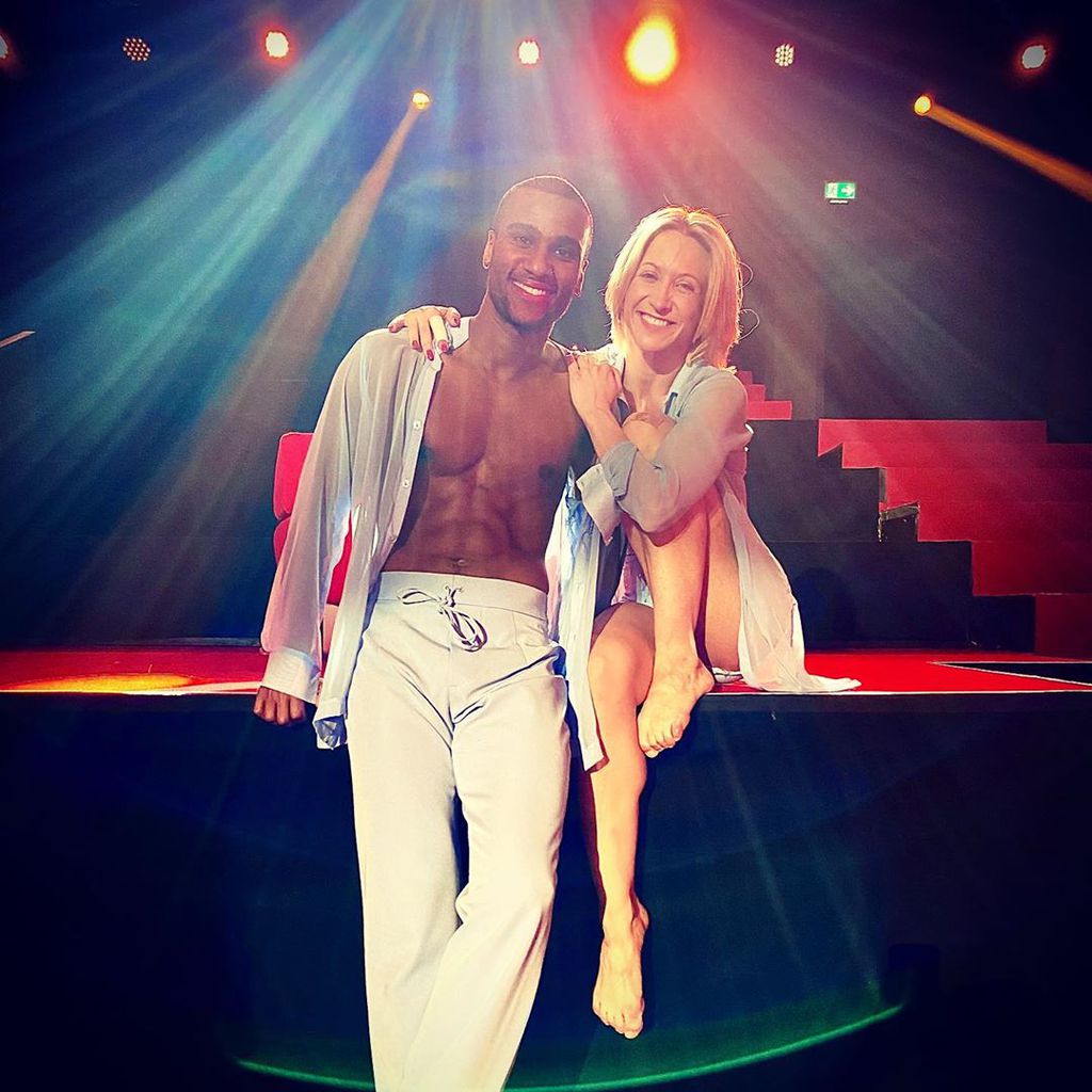 Tijan Njie und Kathrin Menzinger im Mai 2020